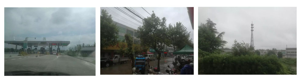 驅(qū)車到楊淼家，為楊淼送上愛心募捐款，祝早日康復(fù)！